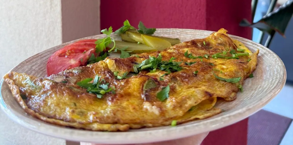 VEJETERYAN OMLET